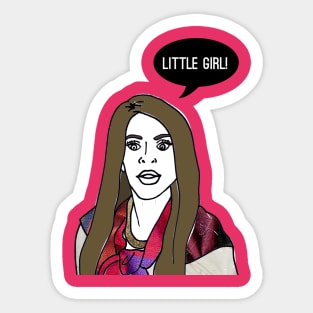 Little Girl Sticker